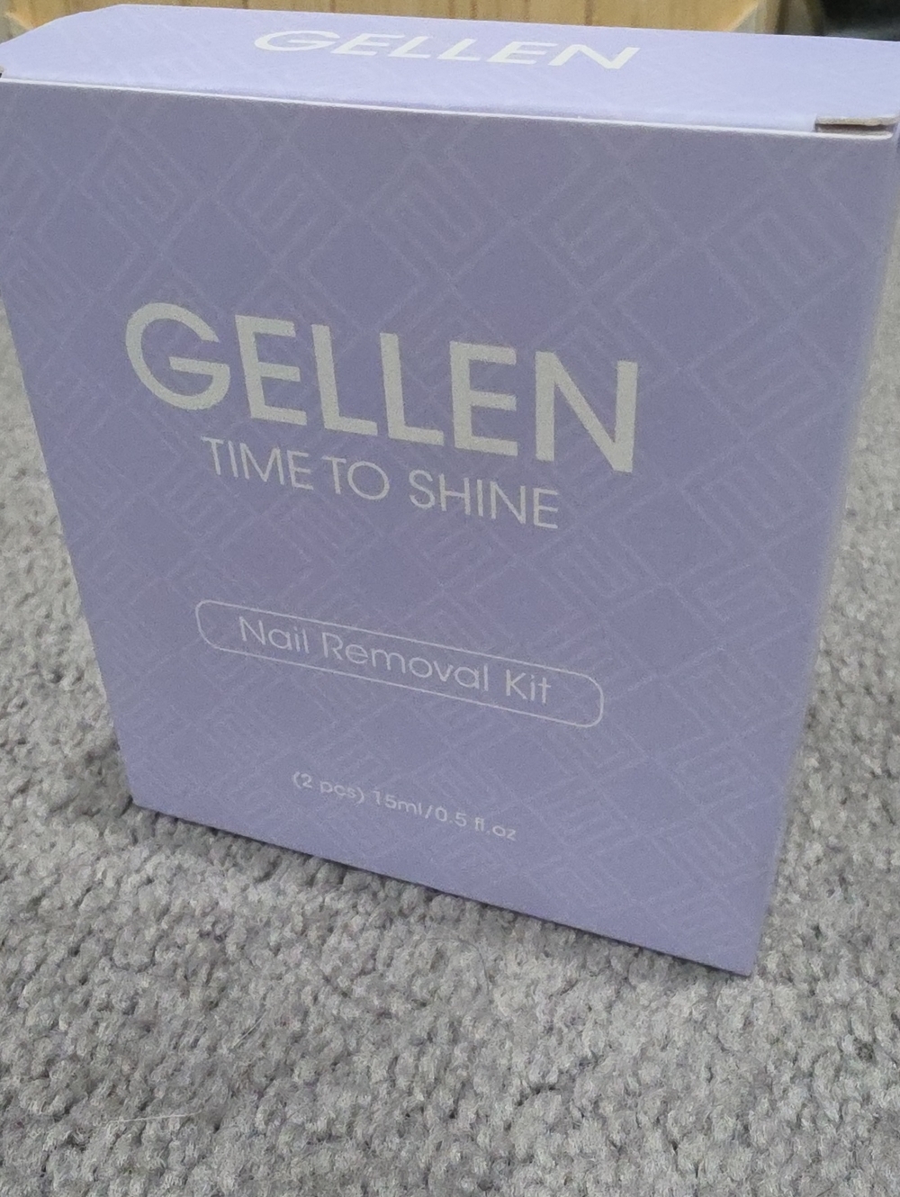 Elle Gellen Nail Removal Kit - Light Purple Packaging